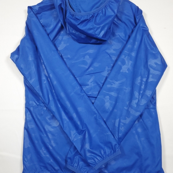 Colombia Reversable Hooded Windbreaker Blue Womens XL 5SRL008 - Picture 7 of 13